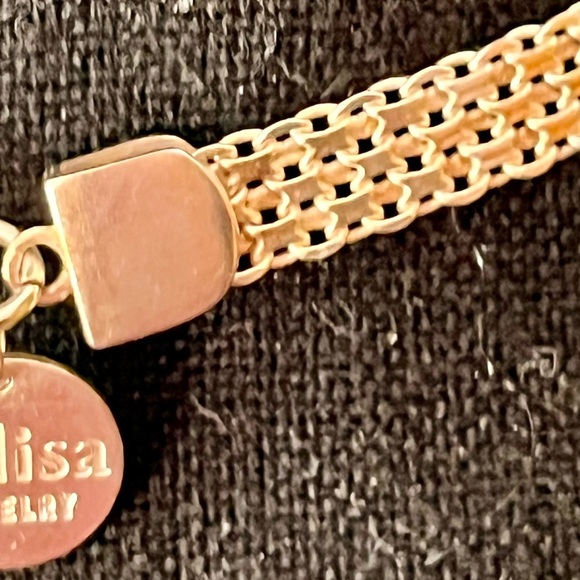 Talisa Sterling Silver Chainmail Necklace Circle of Names Goth Grunge Emo Punk - Picture 12 of 17